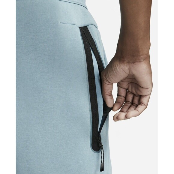 Nike Tech Fleece Washed Jogger Pants Mens Size XL CZ9918-424 Cerulean NWT New - Picture 3 of 5